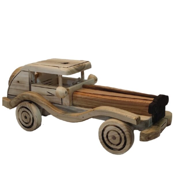Maquette Modellbausatz: Holzmodellbausatz Klassisches Auto