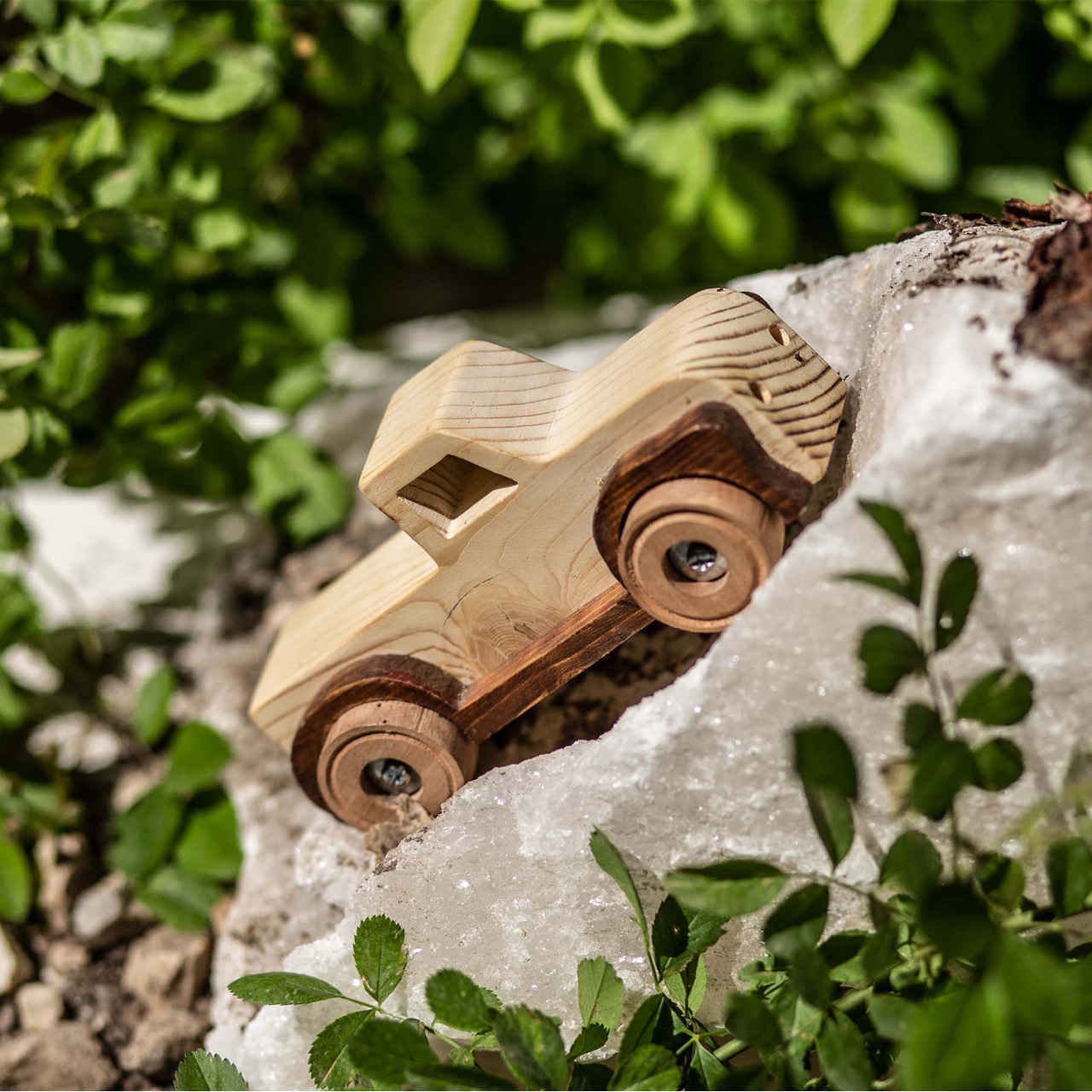 Maquette Modellbausatz: Holz-Auto Modellbausatz
