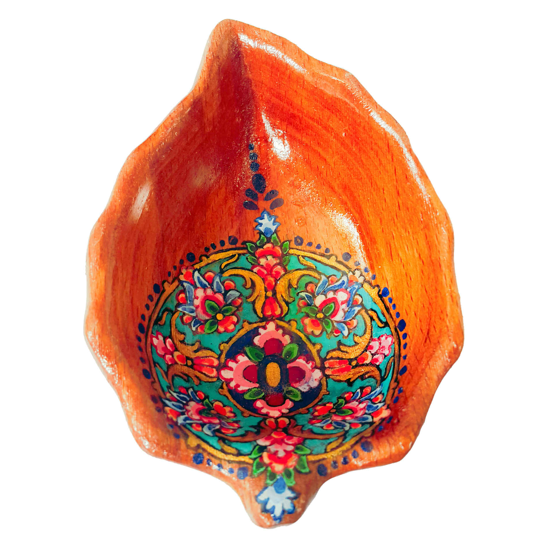 Holz Haft-Seen Set für Nowruz Traditionelles Blatt Design