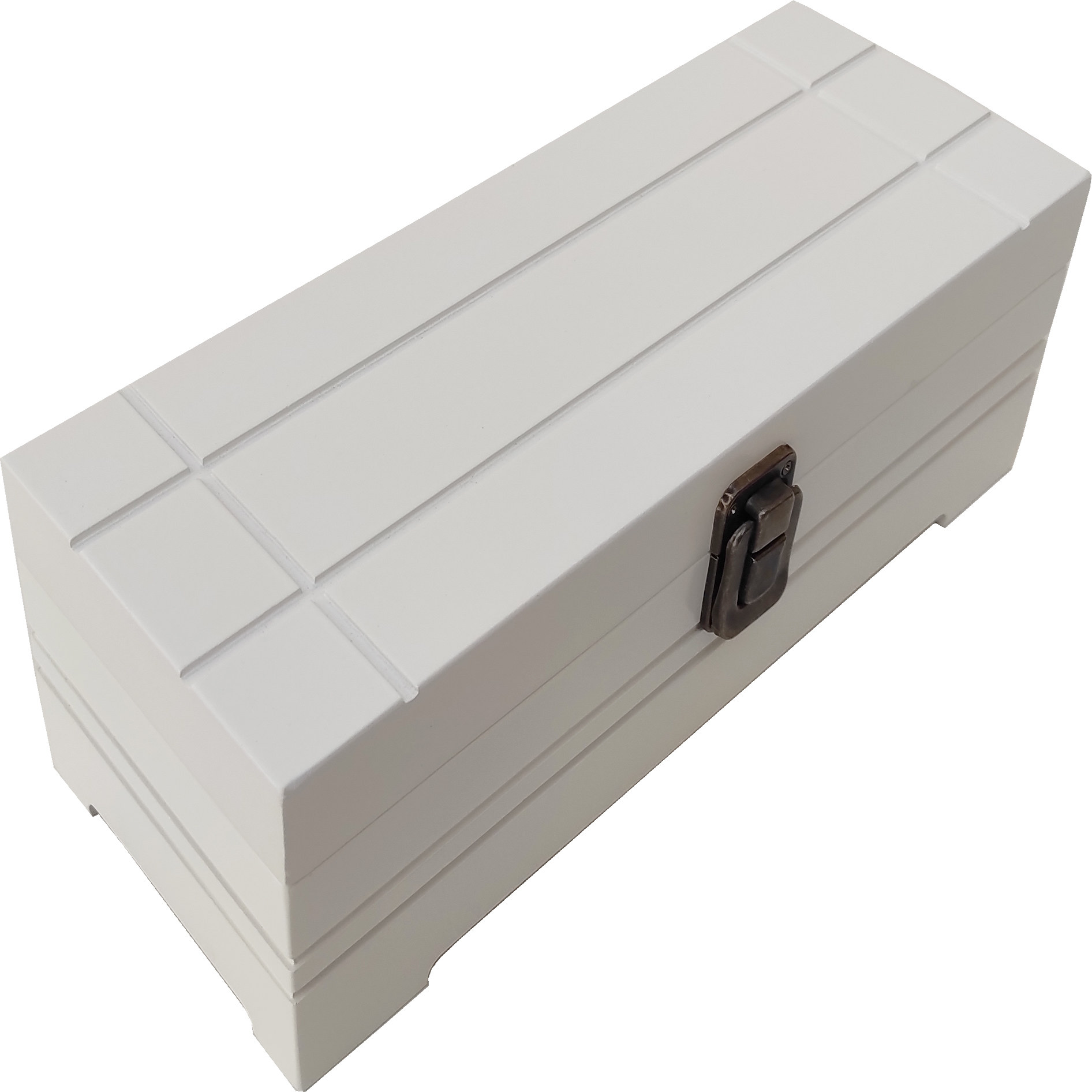 Holz-Organizer-Box mit 4 Fächern für eine Auswahl an Teebeuteln