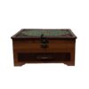Holz-Nähbox mit elegantem Termeh-Design