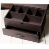 Holz-Nähbox mit dekorativem Druckdesign