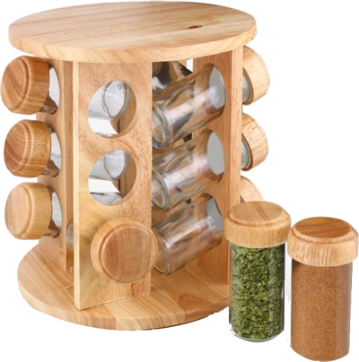 Gewürzregale aus Holz – Online kaufen