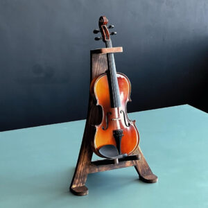 Holzständer für Violin-Instrument luxuriös handgefertigt