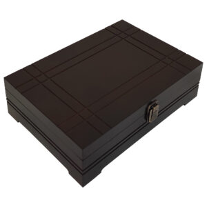 Holz-Teebeutel-Organizer-Box mit 8 Fächern, multifunktional