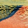 Echter persischer Gabbeh-Wollteppich handgewebt in Fars geometrisch