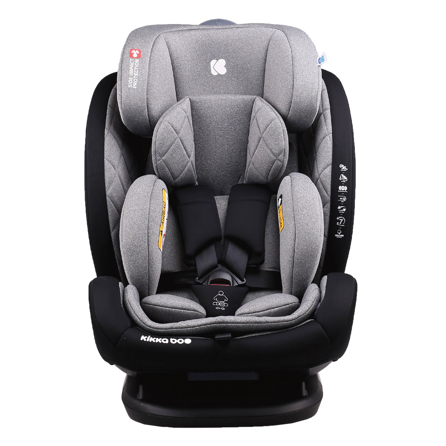 Baby Autositz mit fortschrittlicher Sicherheit und Komfort Kikabo Multistage