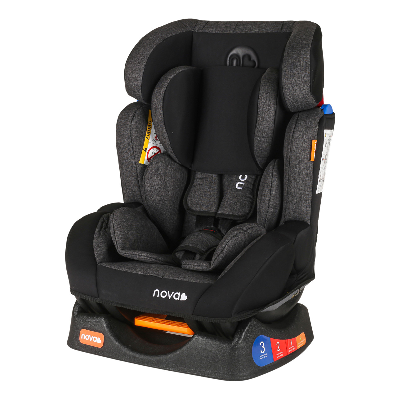 Baby Autositz mit fortschrittlicher Sicherheit und Komfort Nova