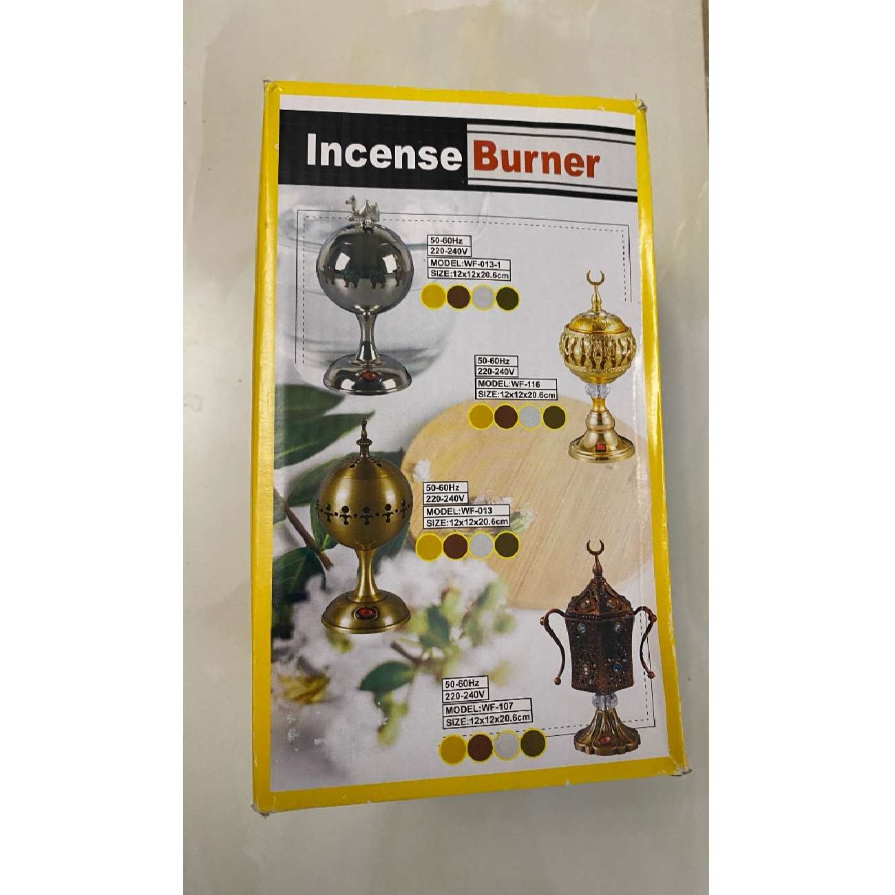 Elektrischer Bakhoor- und Esfand-Brenner mit Spannungsregler