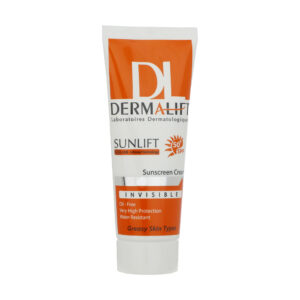 Dermalift Farbloser Sonnenschutz SPF50 für fettige Haut, 40 ml