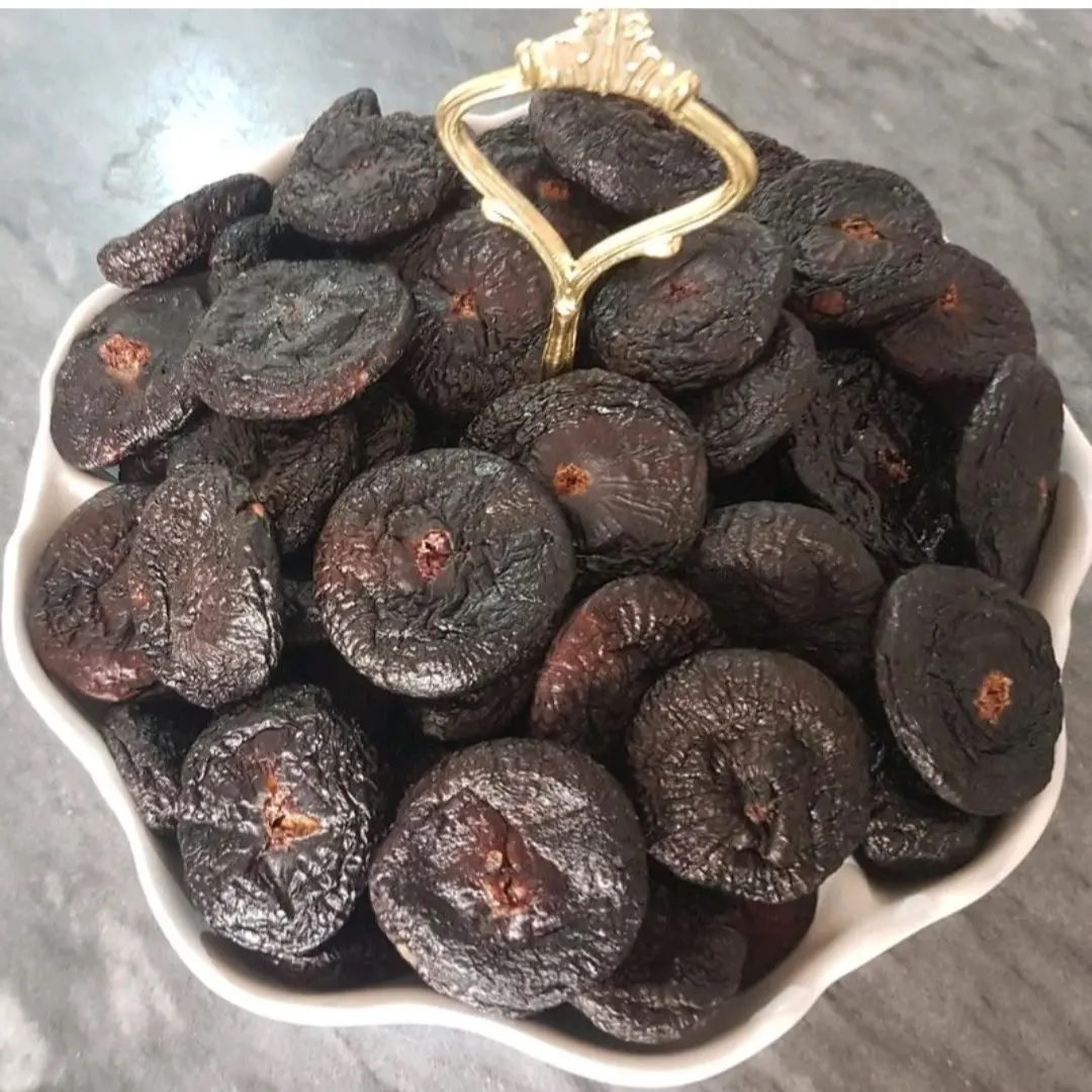 Iranische getrocknete schwarze Mission-Feigen - 500 Gramm