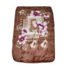 Golbaft Persische Einzelbettdecke, Floral Braun