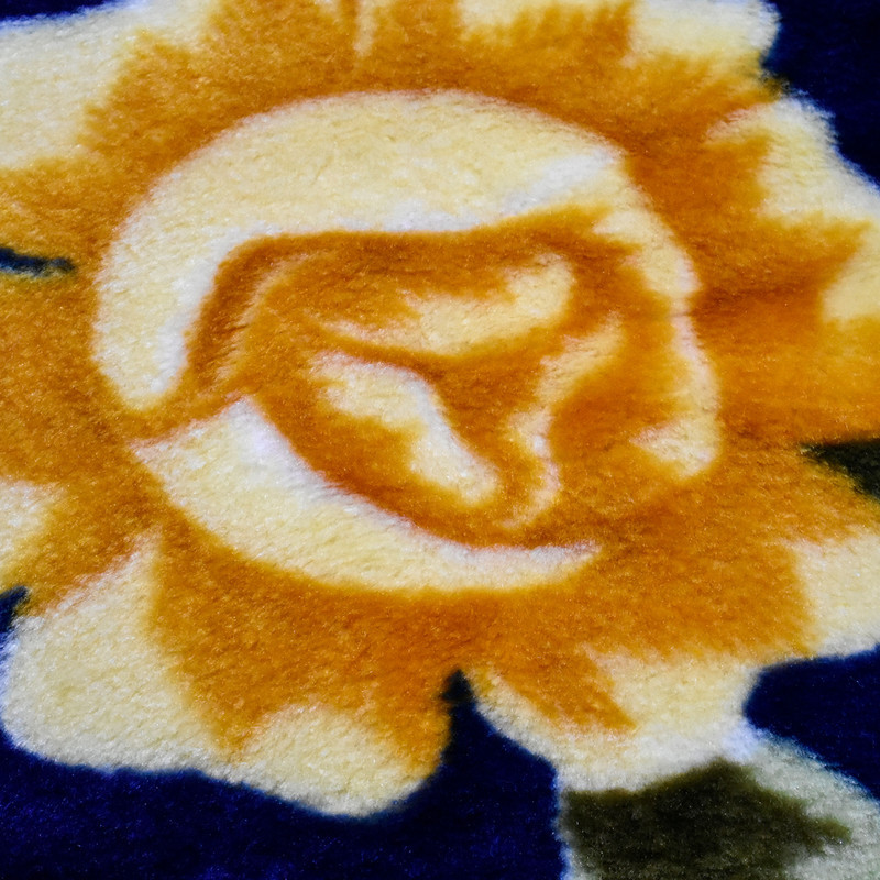 Golbaft Persische Einzelbettdecke, Floral Marineblau