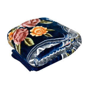 Golbaft Persische Einzelbettdecke, Floral Marineblau