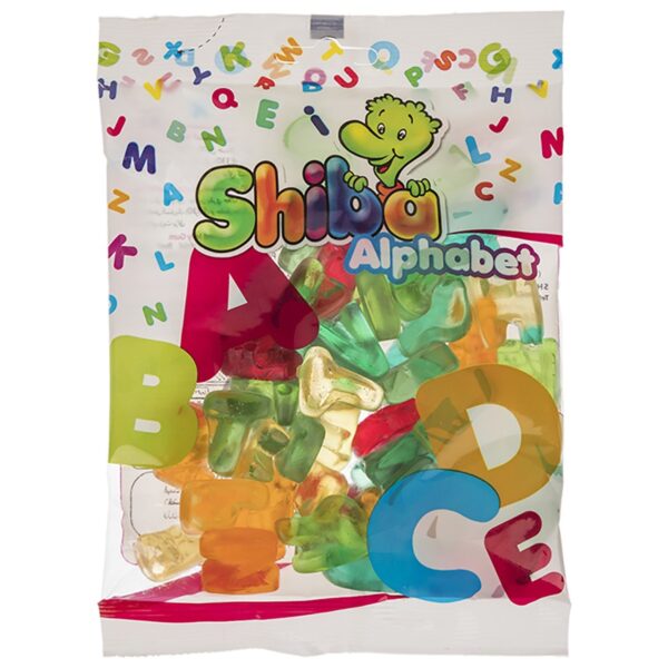 Halal Gummibonbons - Alphabet Jelly - Shiba (160g, x15)