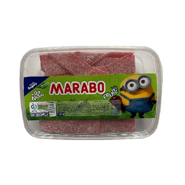 Halal Gummibonbons - Erdbeer-Sticks - Marabo (900g)