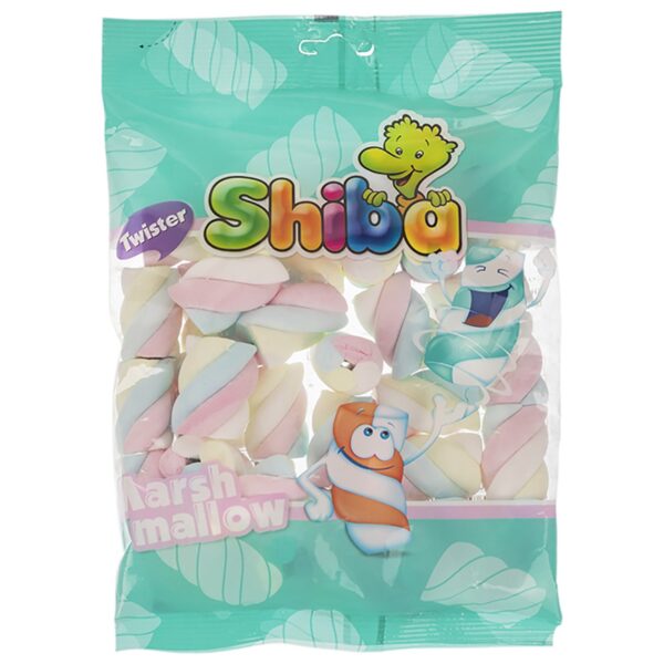 Halal Marshmallow Pack – Twister Fruit, fluffig & lecker – Shiba (20 Stück)