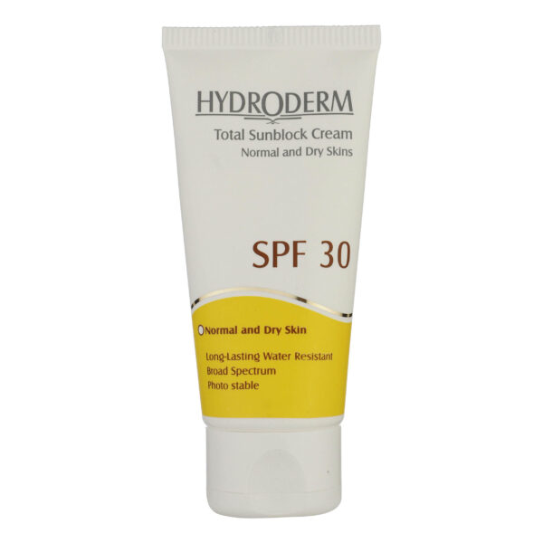 Hydroderm Sonnenschutz SPF 30 – umfassender UV-Schutz für normale und trockene Haut