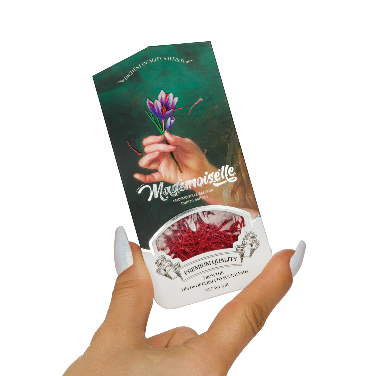 Echter iranischer Negin Safran Mademoiseolle – 1 Gramm