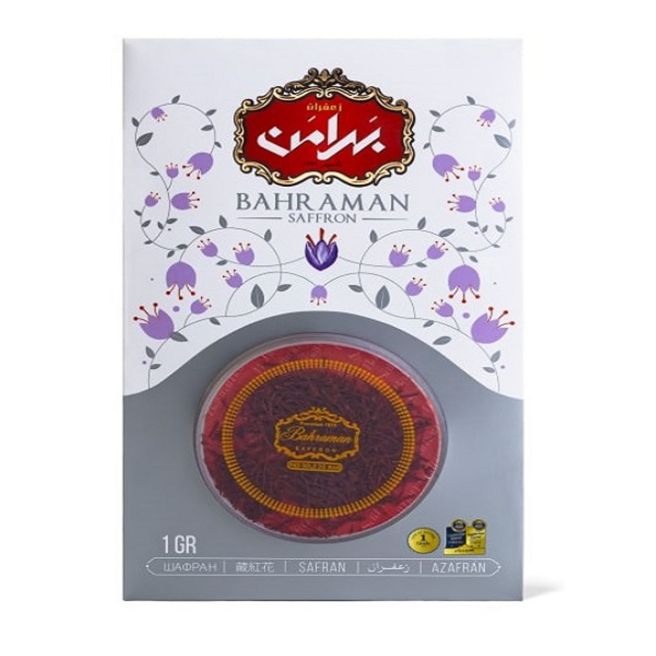 Echter iranischer Sargol Safran Bahraman - 1 Gramm