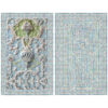 Islamische Gebetsmatte Sajadah - Traditionelles Design in Hellblau