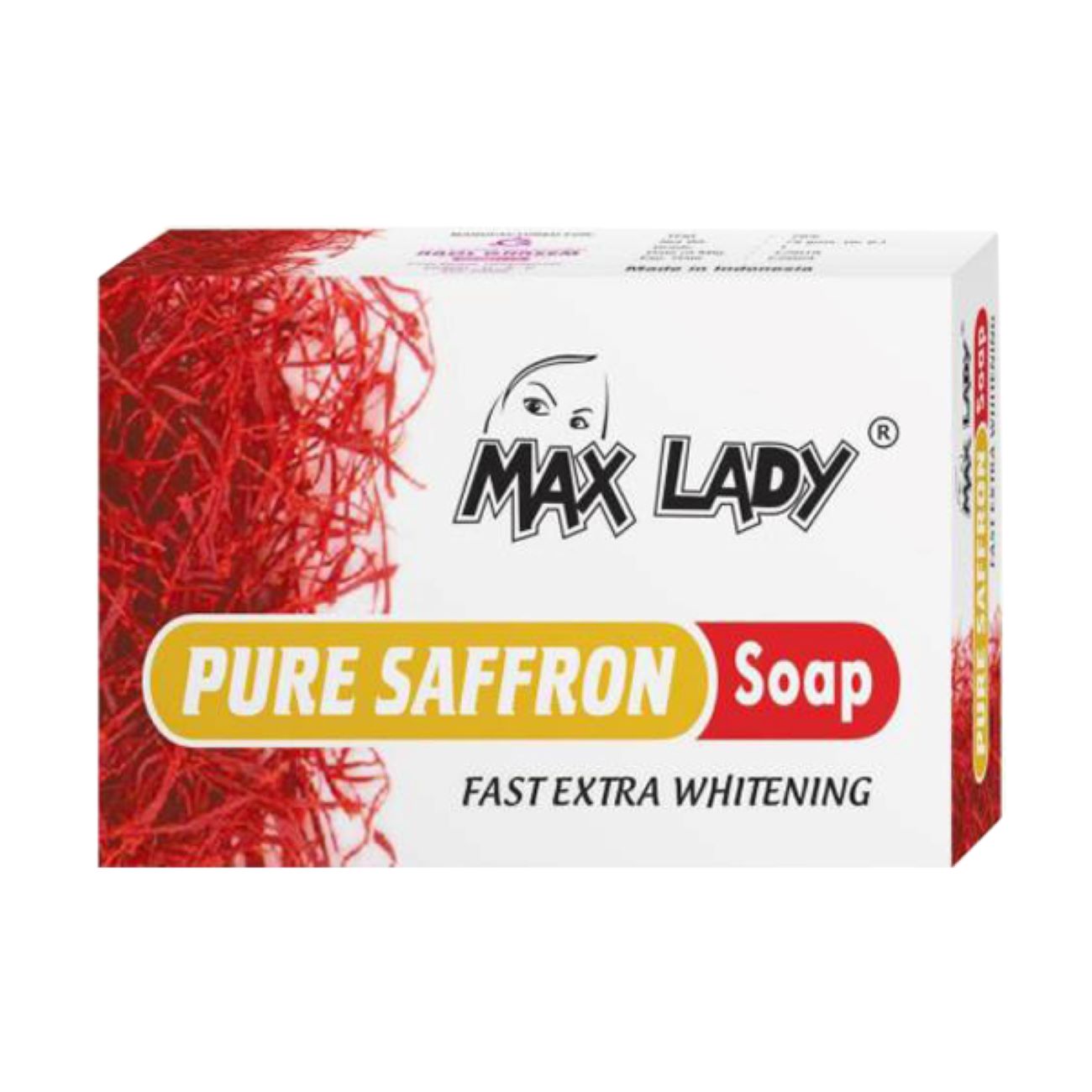 Max Lady Safran-Seifenbar für Hautaufhellung und -verjüngung (6 Bars)