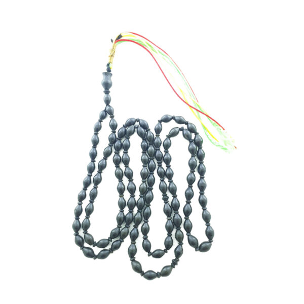 Islamischer afghanischer Shah Maghsoud-Rosenkranz mit 101 Gebetsperlen Tasbih Braun