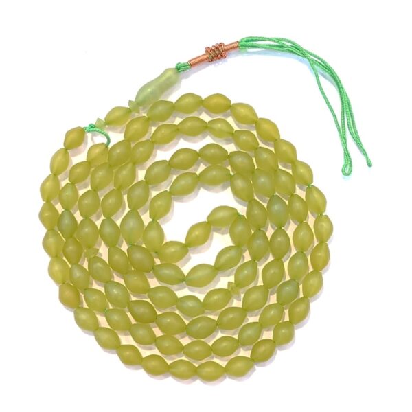 Islamischer afghanischer Shah Maghsoud-Rosenkranz mit 101 Gebetsperlen Tasbih Serpentin