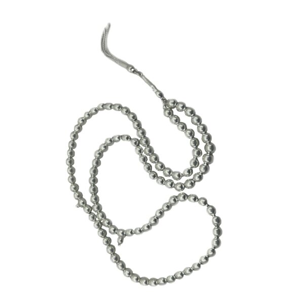 Islamischer Silber-Rosenkranz mit 101 Gebetsperlen Tasbih Farhadi