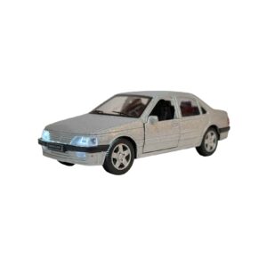 Peugeot 405 Spielzeugauto aus Metall Batteriebetrieben mit Sound und Scheinwerfern