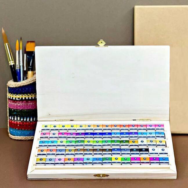 Raimon 70-Color Aquarellset in Holzbox