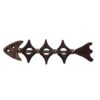 Dekorativer & handgefertigter Wand-Schlüsselhalter mit Fischgrät-Design für Zuhause