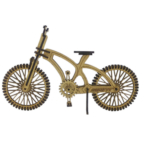 130-Teiliges Holz-3D-Puzzle Modellkit – Fahrrad
