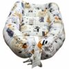 3-teiliges Baumwoll Baby Nest Set mit Tier Design