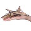 30-Teiliges Holz-3D-Puzzle Modellkit – Kampfjet