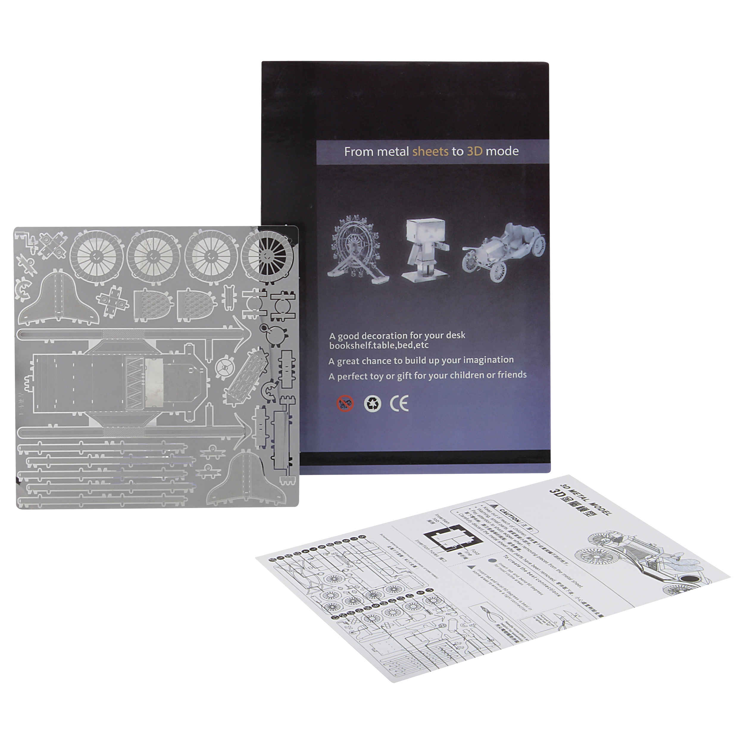 3D-Metallpuzzle – Klassiker Auto Modellkit