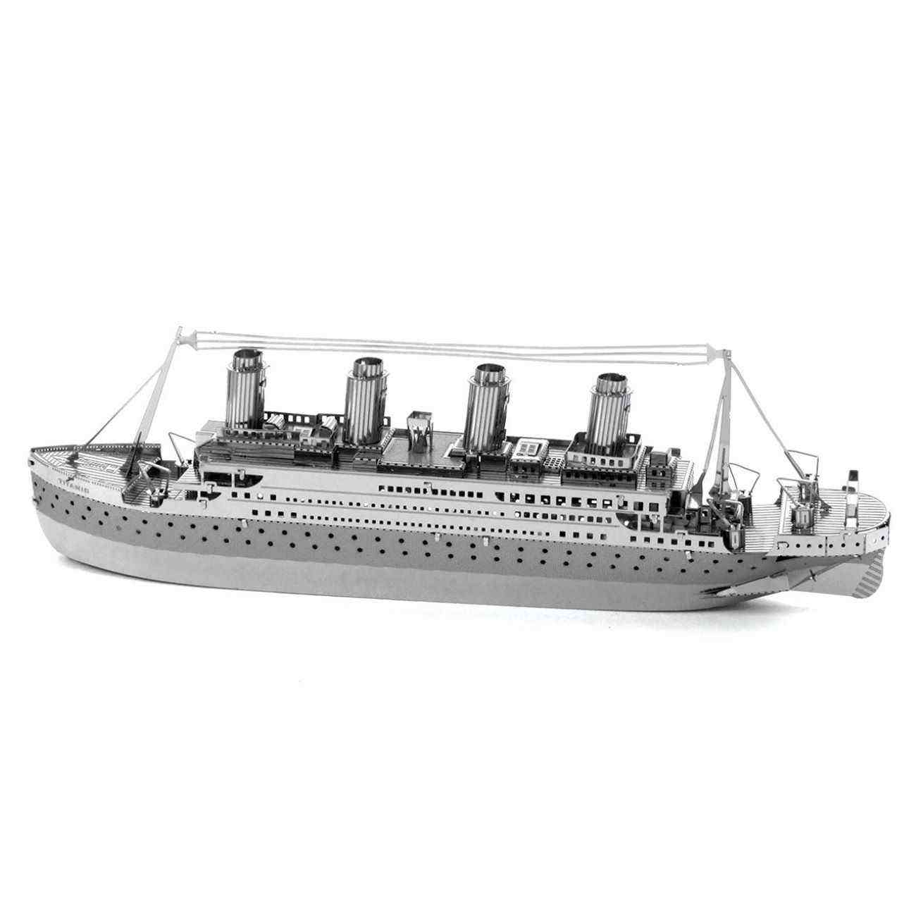 3D-Metallpuzzle Titanic Modellkit