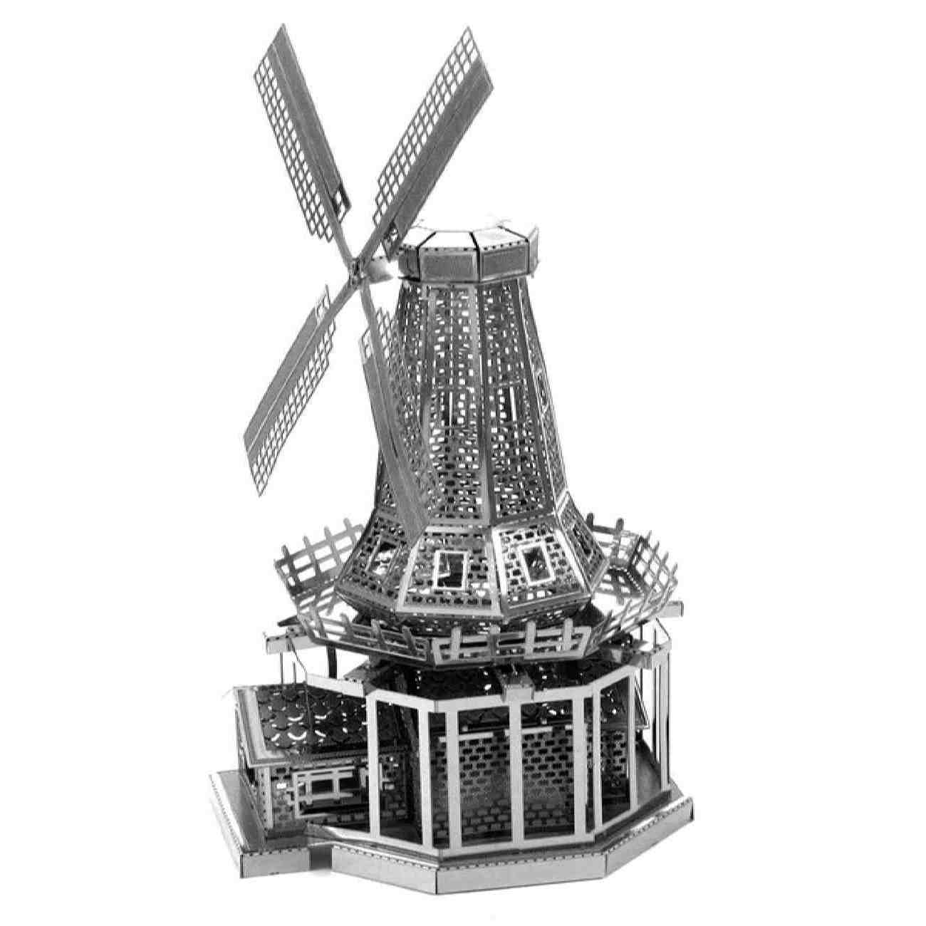 3D-Metallpuzzle – Windmühle, geeignet für Kinder & Erwachsene