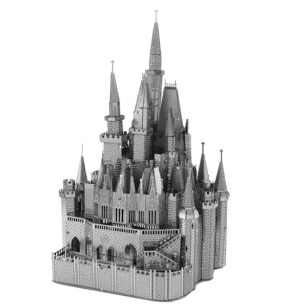 3D-Edelstahlpuzzle Cinderella Schloss Modellkit