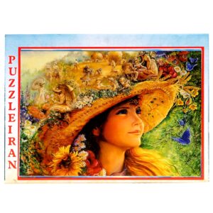 500-Teiliges Puzzle: Ein Mädchen mit Hut – Ideal für Erwachsene