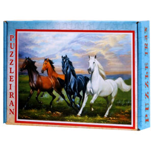 500-Teiliges Puzzle: Pferde – Graziöse Pferdebilder
