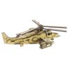 64-Teiliges Holz-3D-Puzzle Modellkit – Angriffshubschrauber
