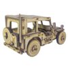 78-Teiliges Holz-3D-Puzzle Modellkit – Militärjeep