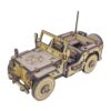 78-Teiliges Holz-3D-Puzzle Modellkit – Militärjeep