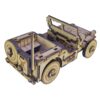 78-Teiliges Holz-3D-Puzzle Modellkit – Militärjeep