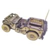 78-Teiliges Holz-3D-Puzzle Modellkit – Militärjeep