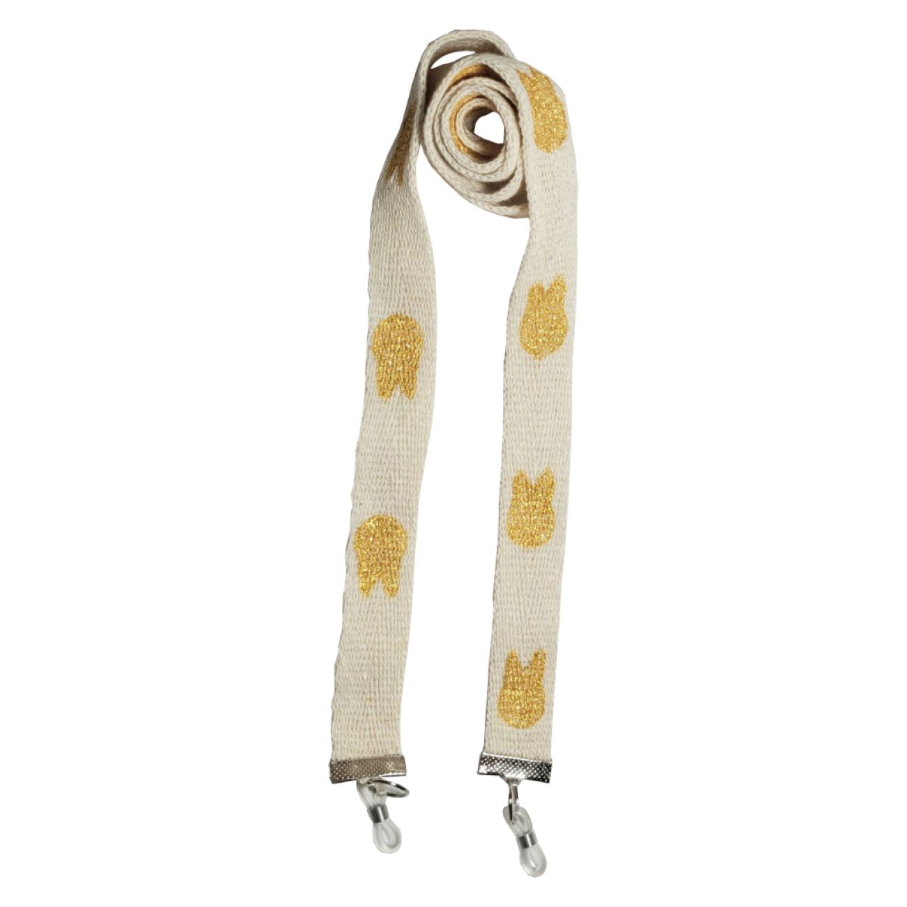 Künstlerisches Brillenband – Kaninchen-Design