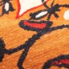 Artisanal persischer Woll Kelim Teppich handgewebt geometrisch