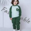 Baby Jungen Bekleidungs Set mit gestreiftem Design