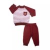 Baby Jungen Bekleidungs Set mit gestreiftem Design